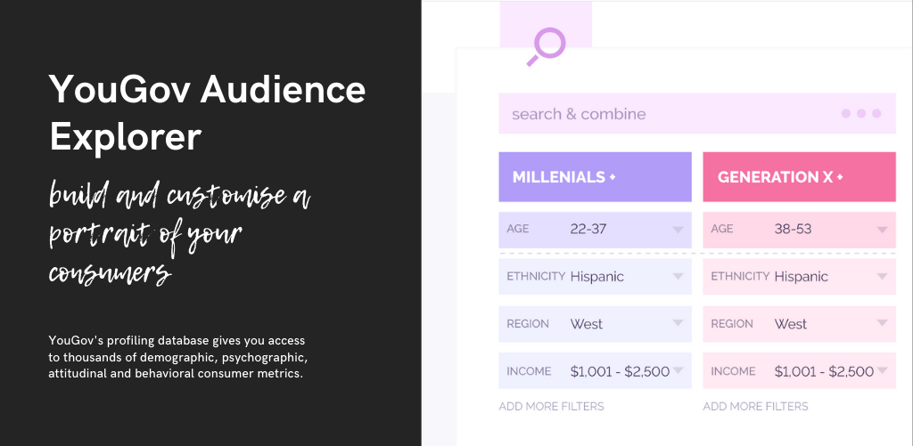 YouGov Audience Explorer - profiling database