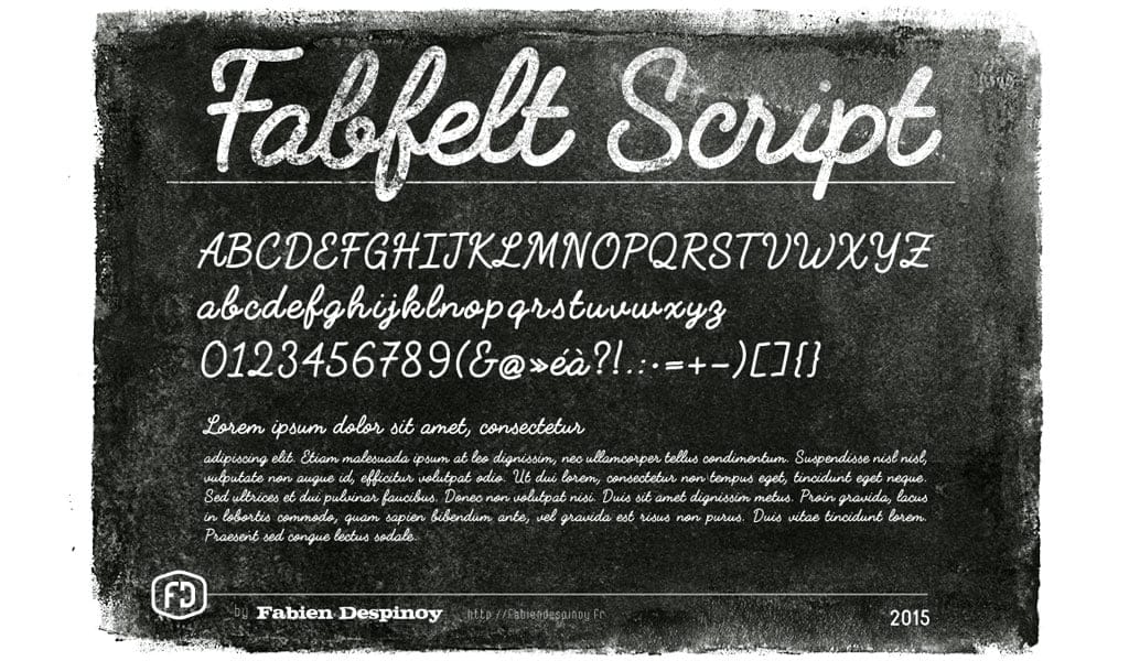 FabFelt Free Script Font